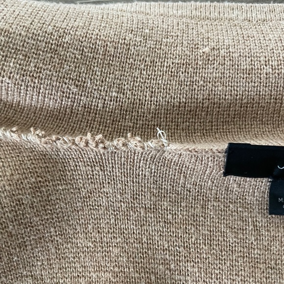 JCrew Sweater Blazer, Women’s, Camel Tan, Size M - Picture 5 of 8